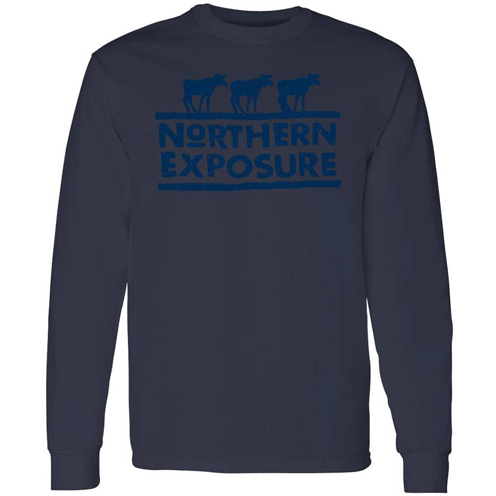 Long Sleeve T-Shirt - 8ST8V4GZ - Navy - 13