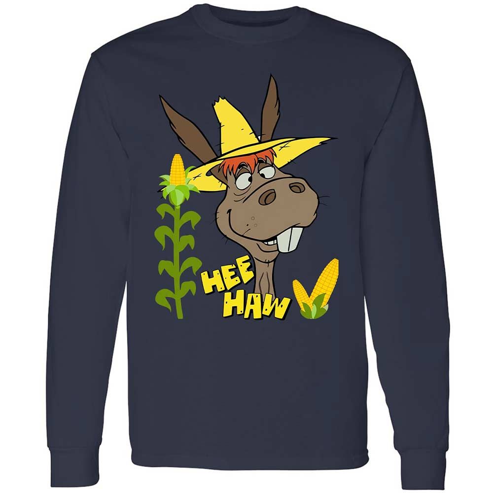 Long Sleeve T-Shirt - DE564HXM - Navy - 13