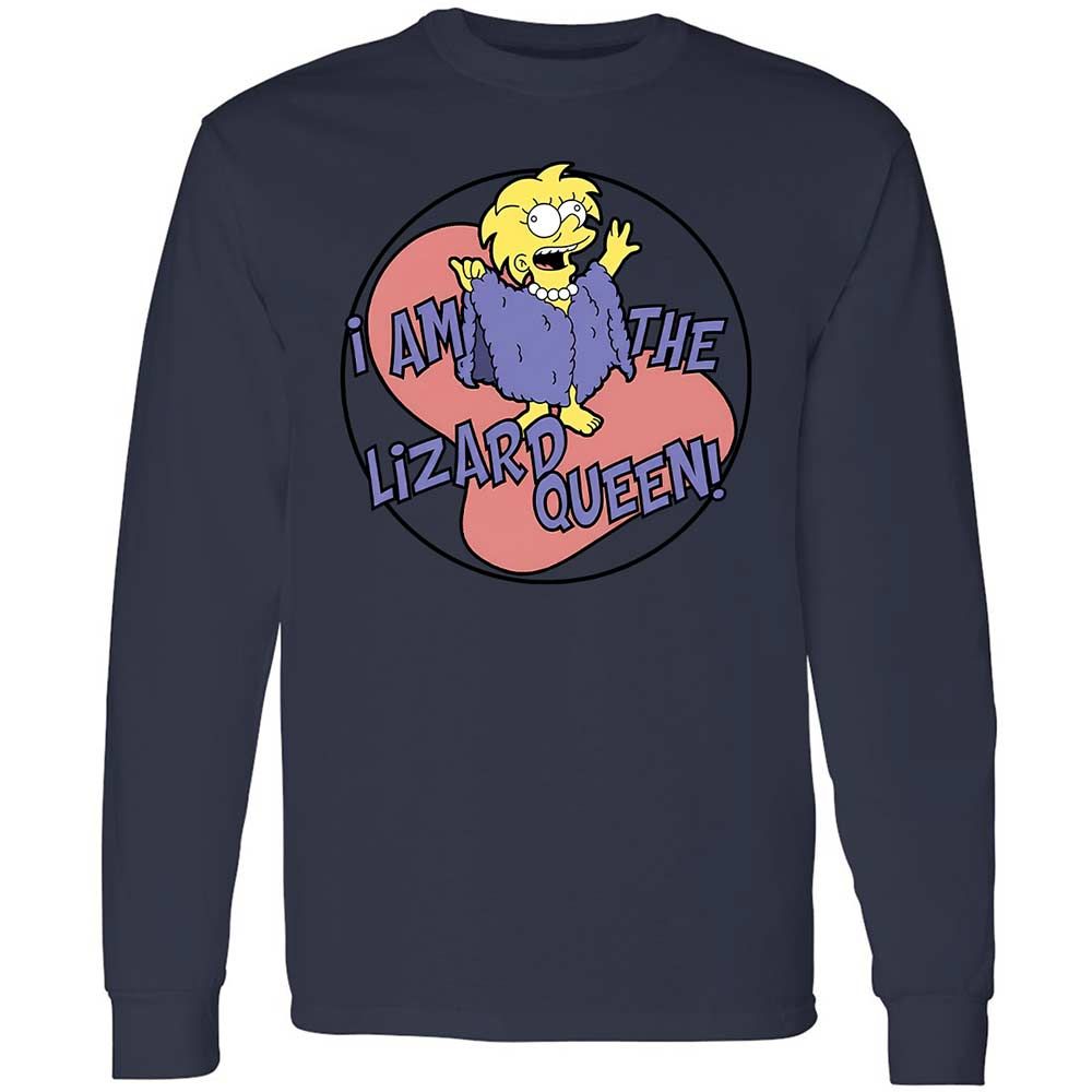 I am the Lizard Queen - Navy - 13
