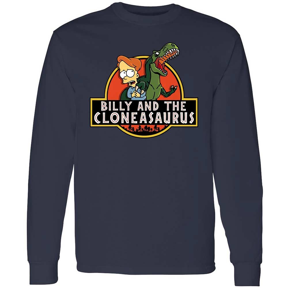 Billy And The Cloneasaurus - Navy - 13