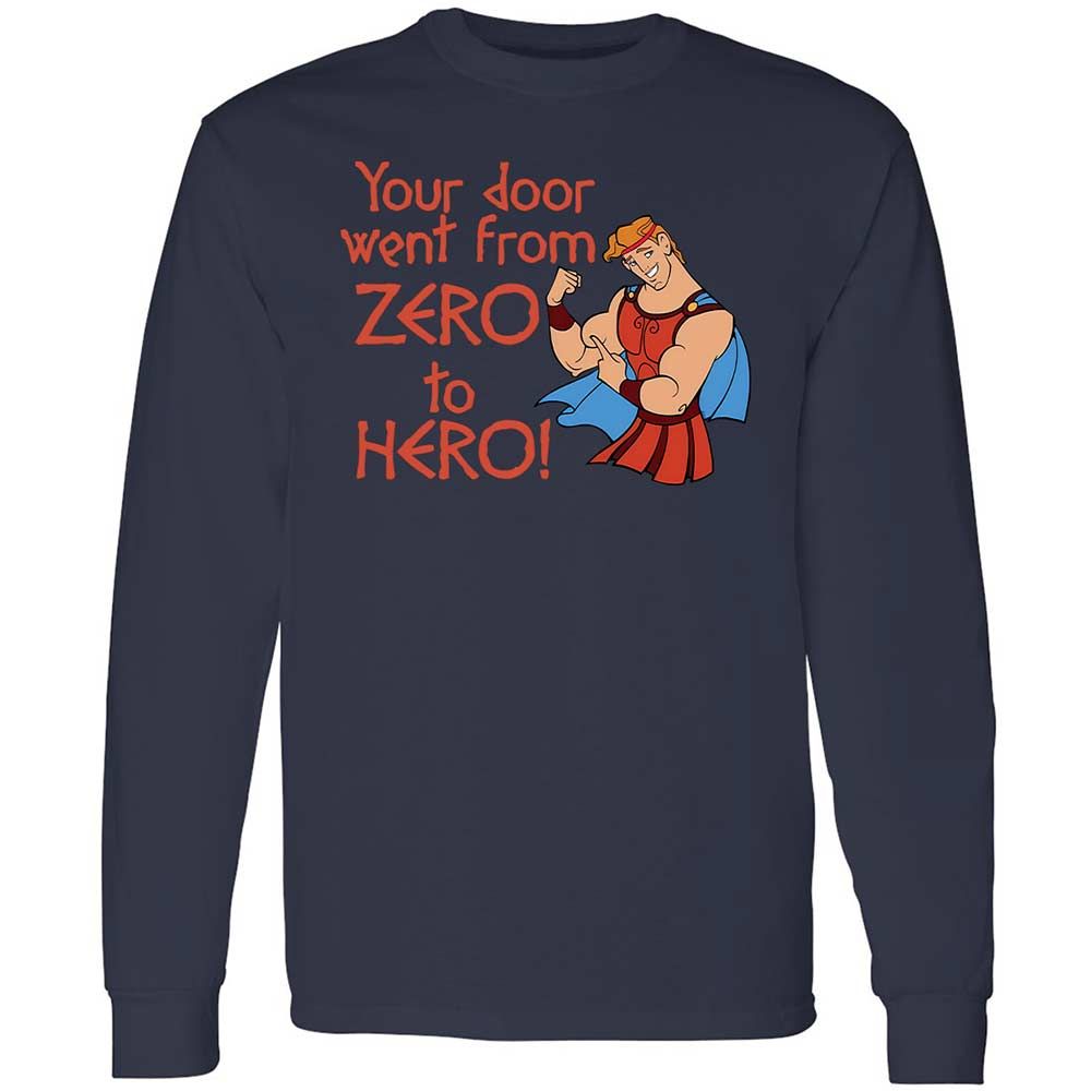 Long Sleeve T-Shirt - PVPD539Z - Navy - 13
