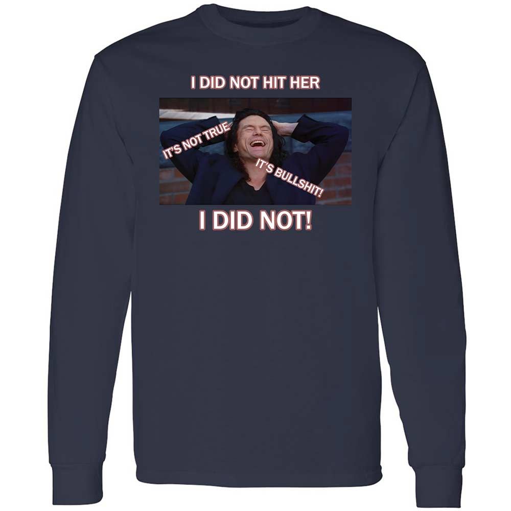 Long Sleeve T-Shirt - DNW2NE3R - Navy - 13