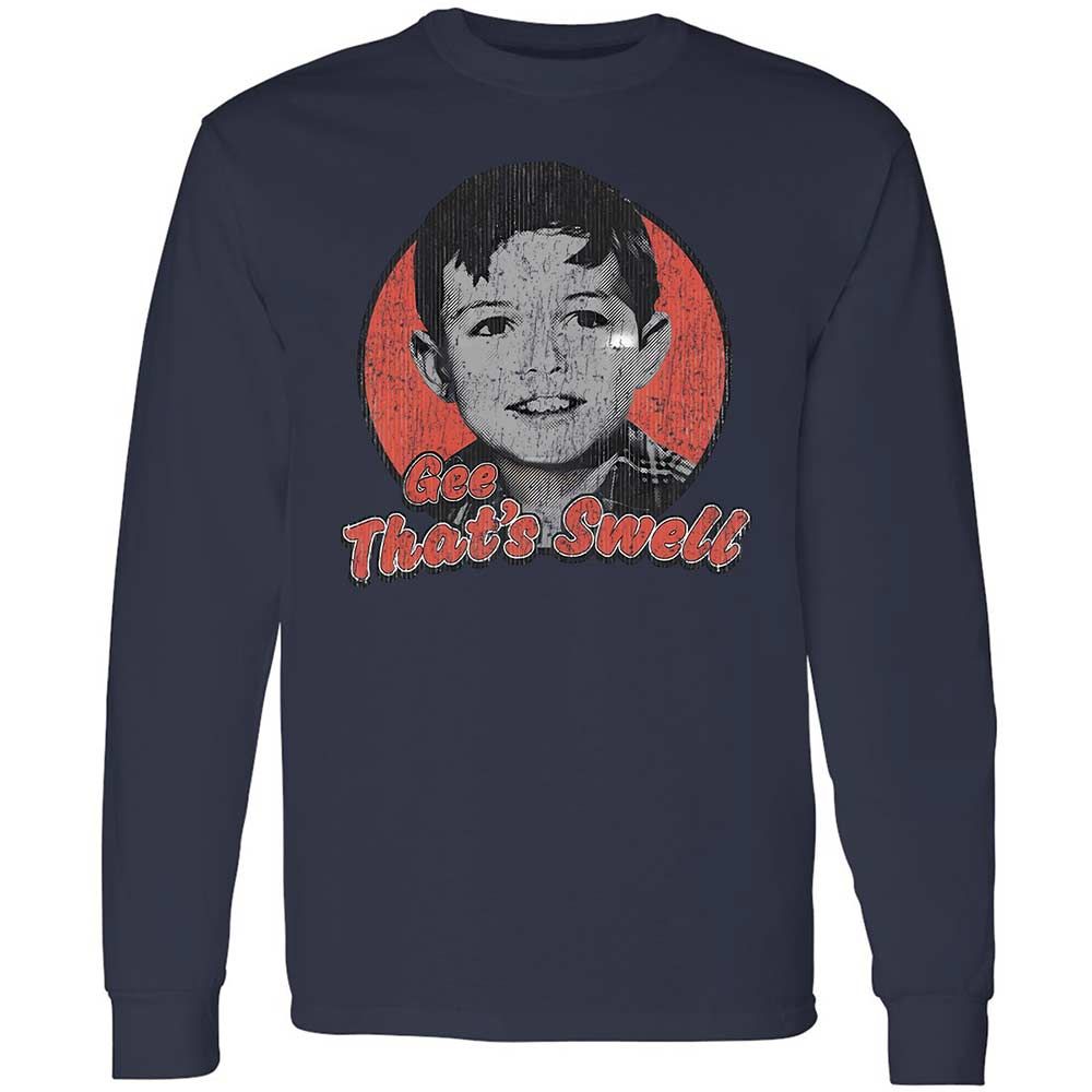 Long Sleeve T-Shirt - 5R5BAMBN - Navy - 13