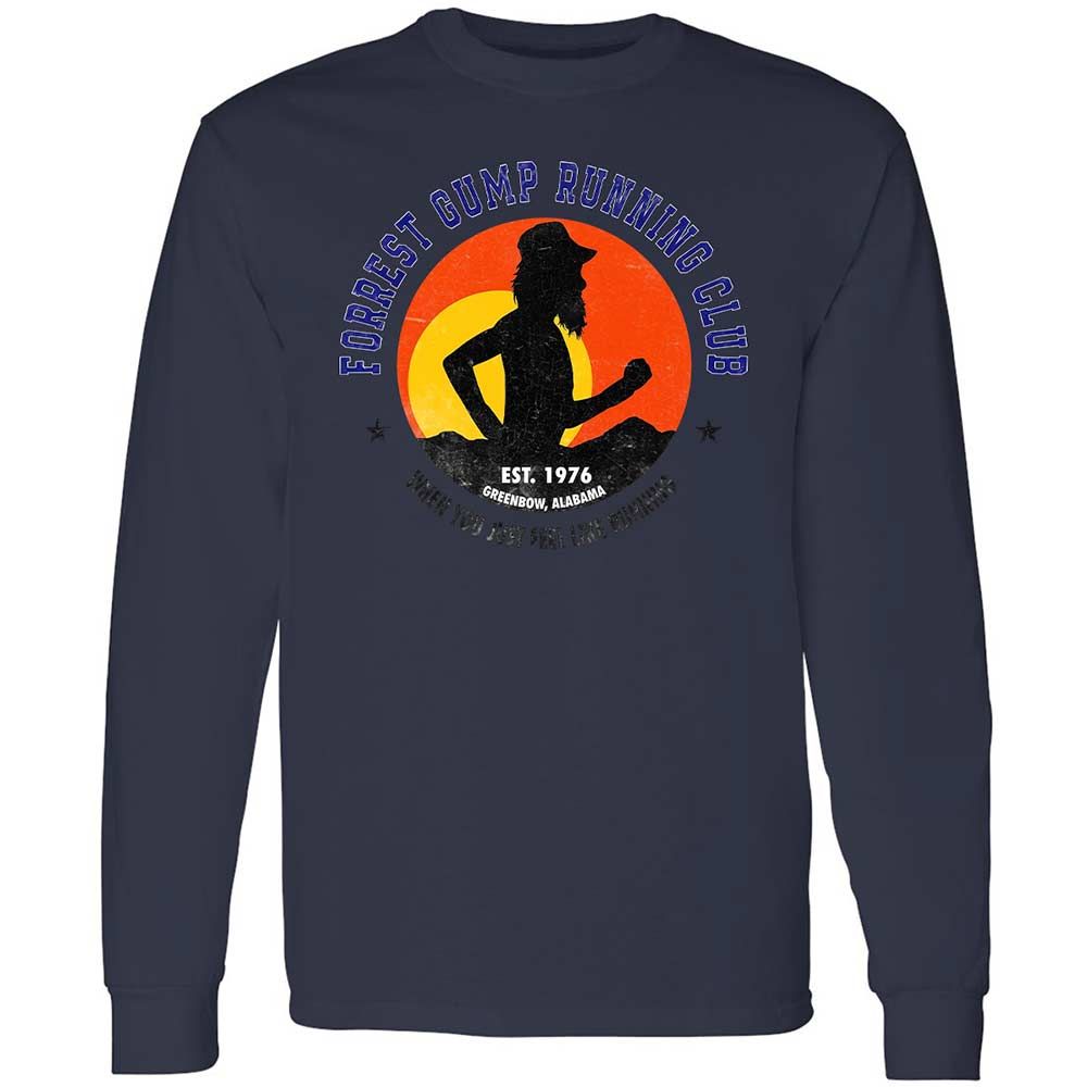 Long Sleeve T-Shirt - D4E8PJJ4 - Navy - 13