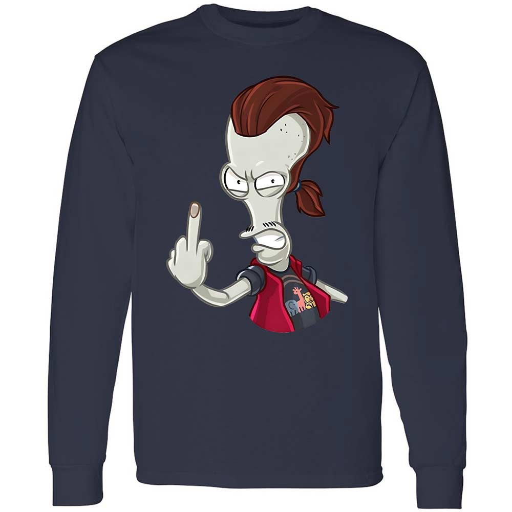 Long Sleeve T-Shirt - WMJ21X1M - Navy - 13