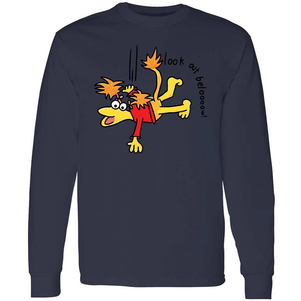 Long Sleeve T-Shirt - 3PC8X2QA - Navy - 13