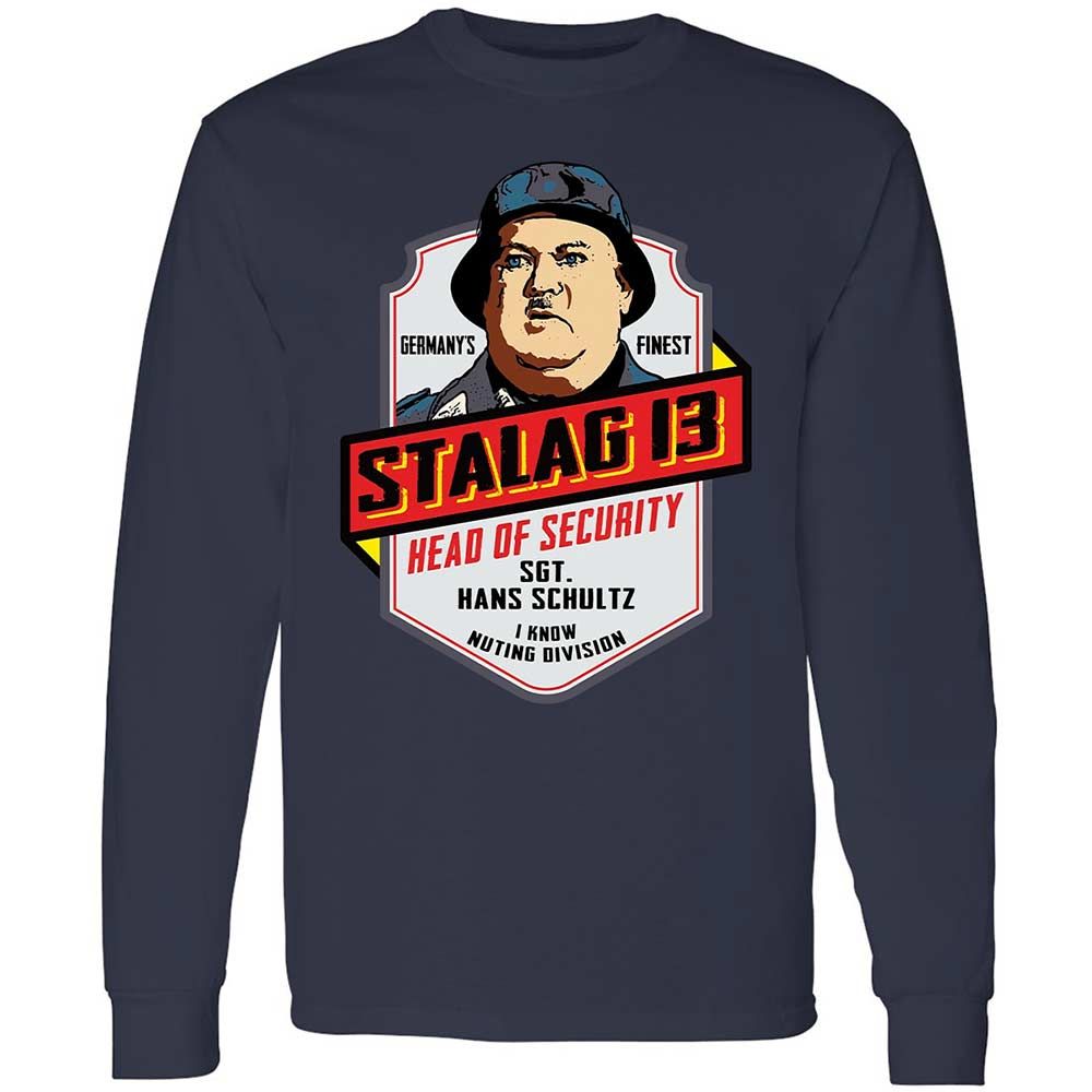 Long Sleeve T-Shirt - KM1QDWLL - Navy - 13
