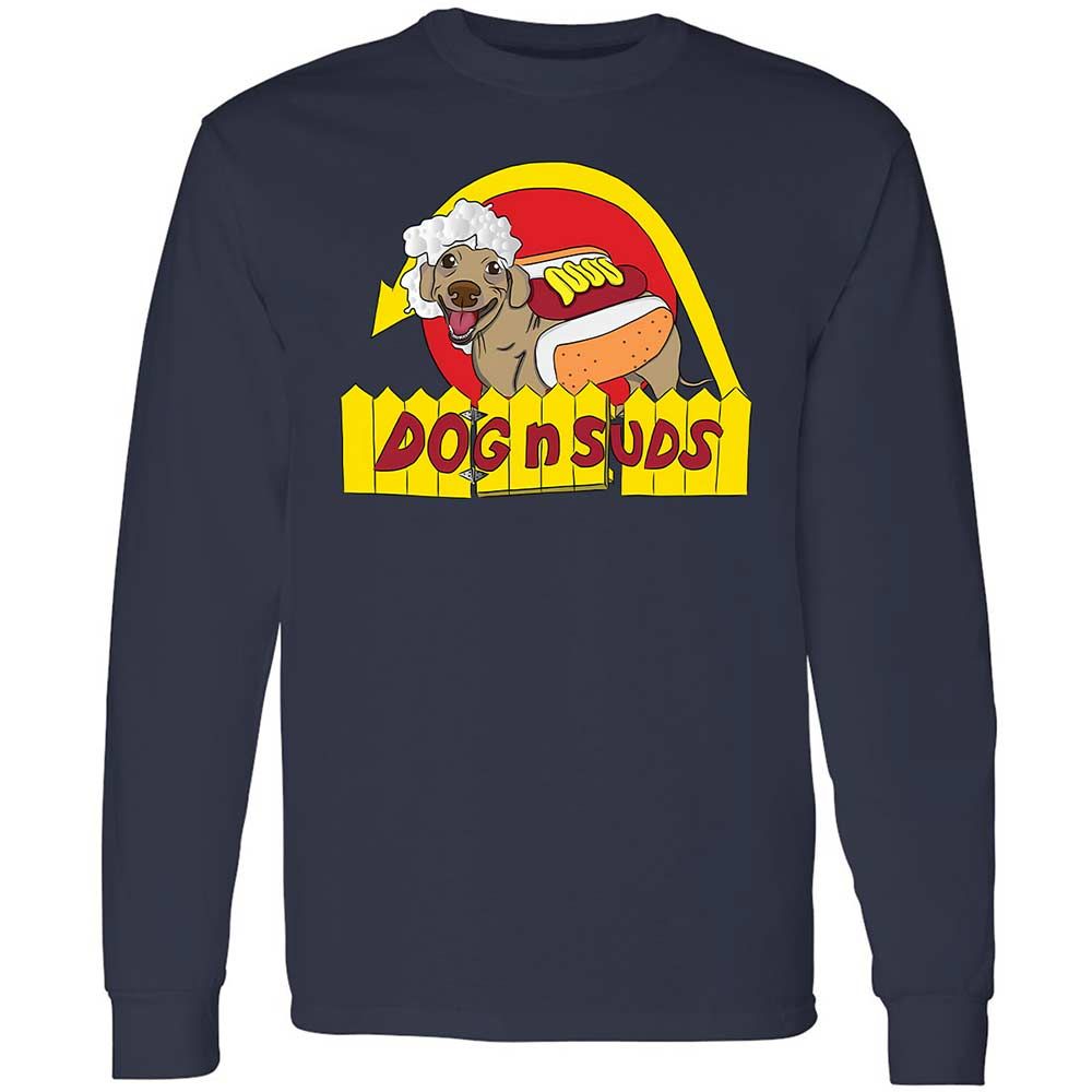 Dog n Suds Dachshund - Navy - 13