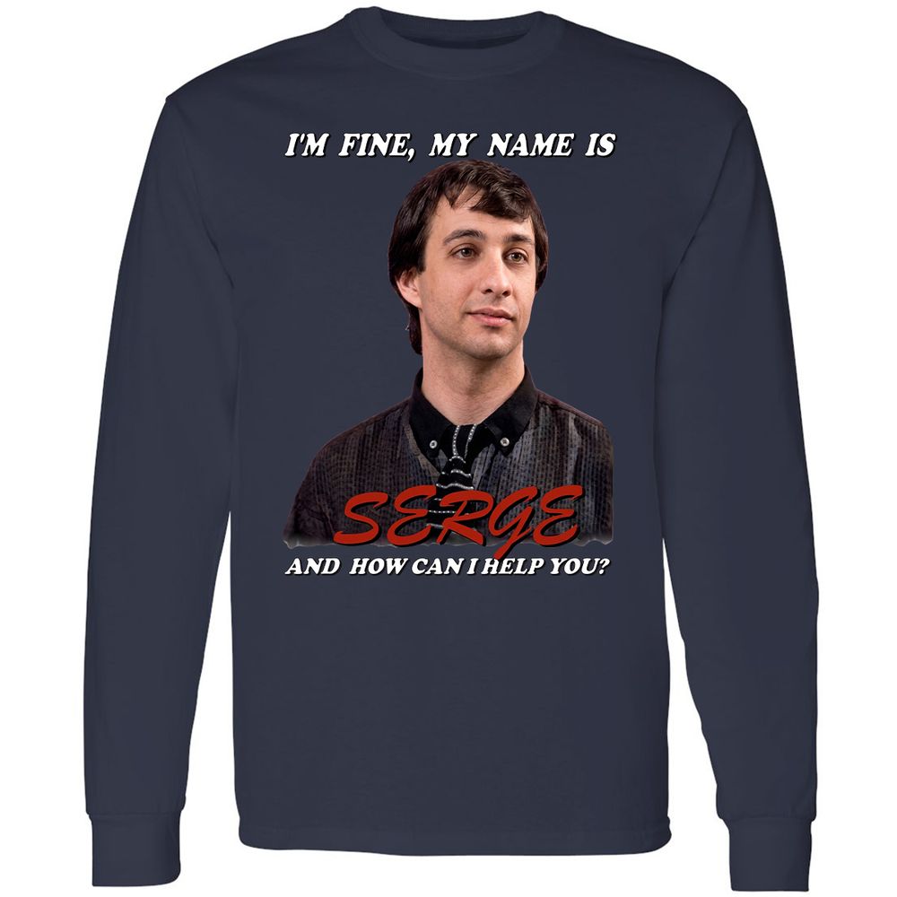 Long Sleeve T-Shirt - RL3NL6KP - Navy - 13