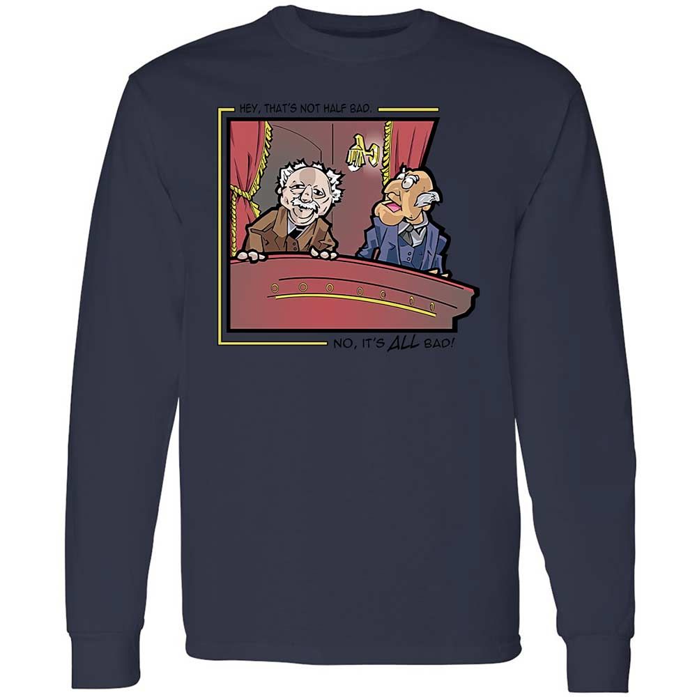 Long Sleeve T-Shirt - JZQKMMWV - Navy - 13