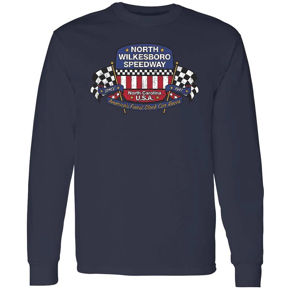 Long Sleeve T-Shirt - J9VMHLNY - Navy - 13