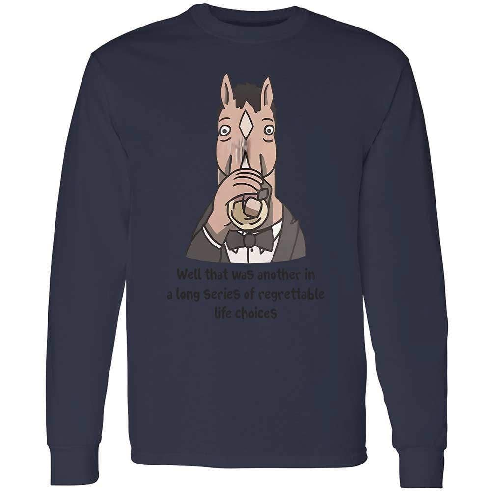 Long Sleeve T-Shirt - BPCSDKHK - Navy - 13