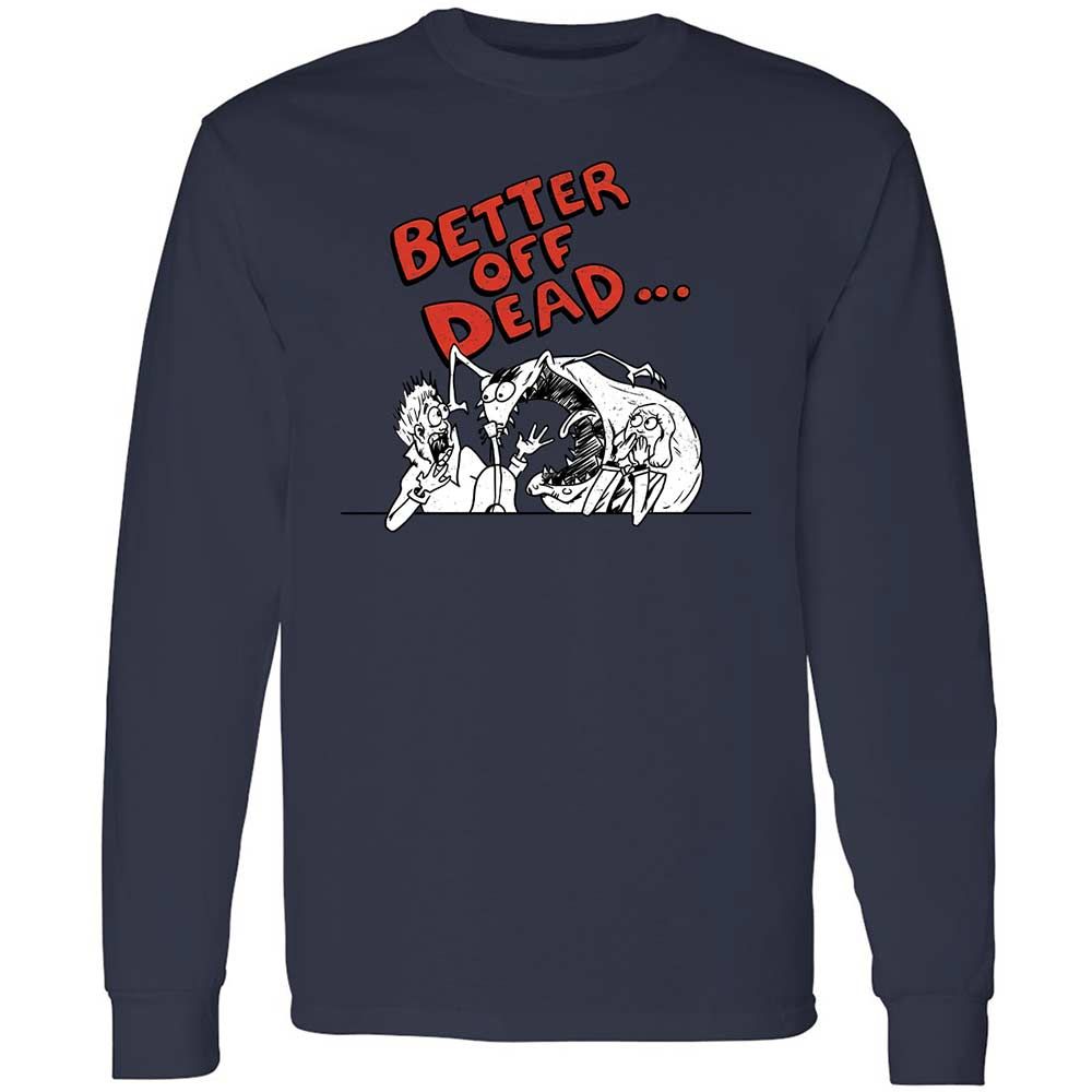 Long Sleeve T-Shirt - PBA7TKM7 - Navy - 13