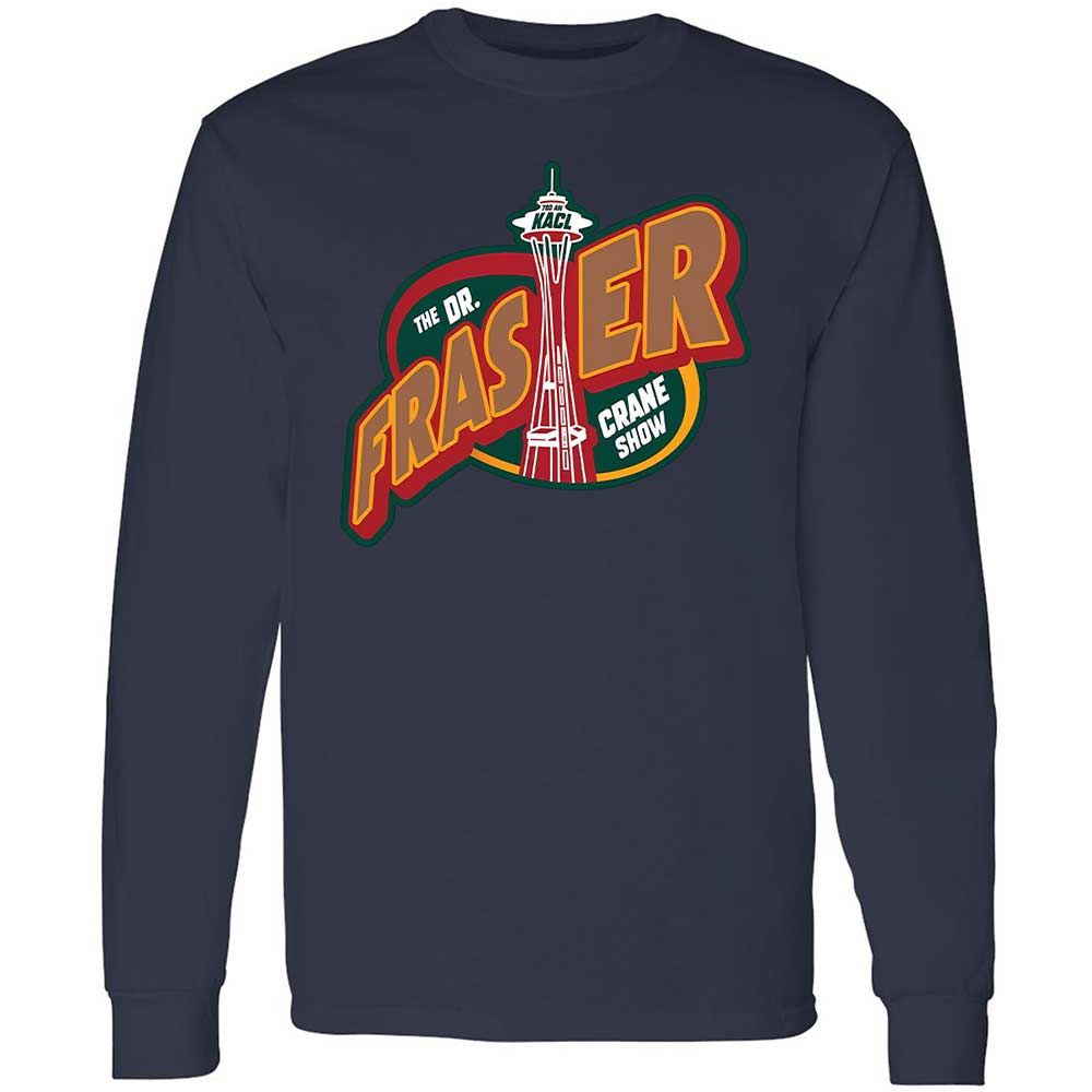Long Sleeve T-Shirt - QPWD2G9K - Navy - 13