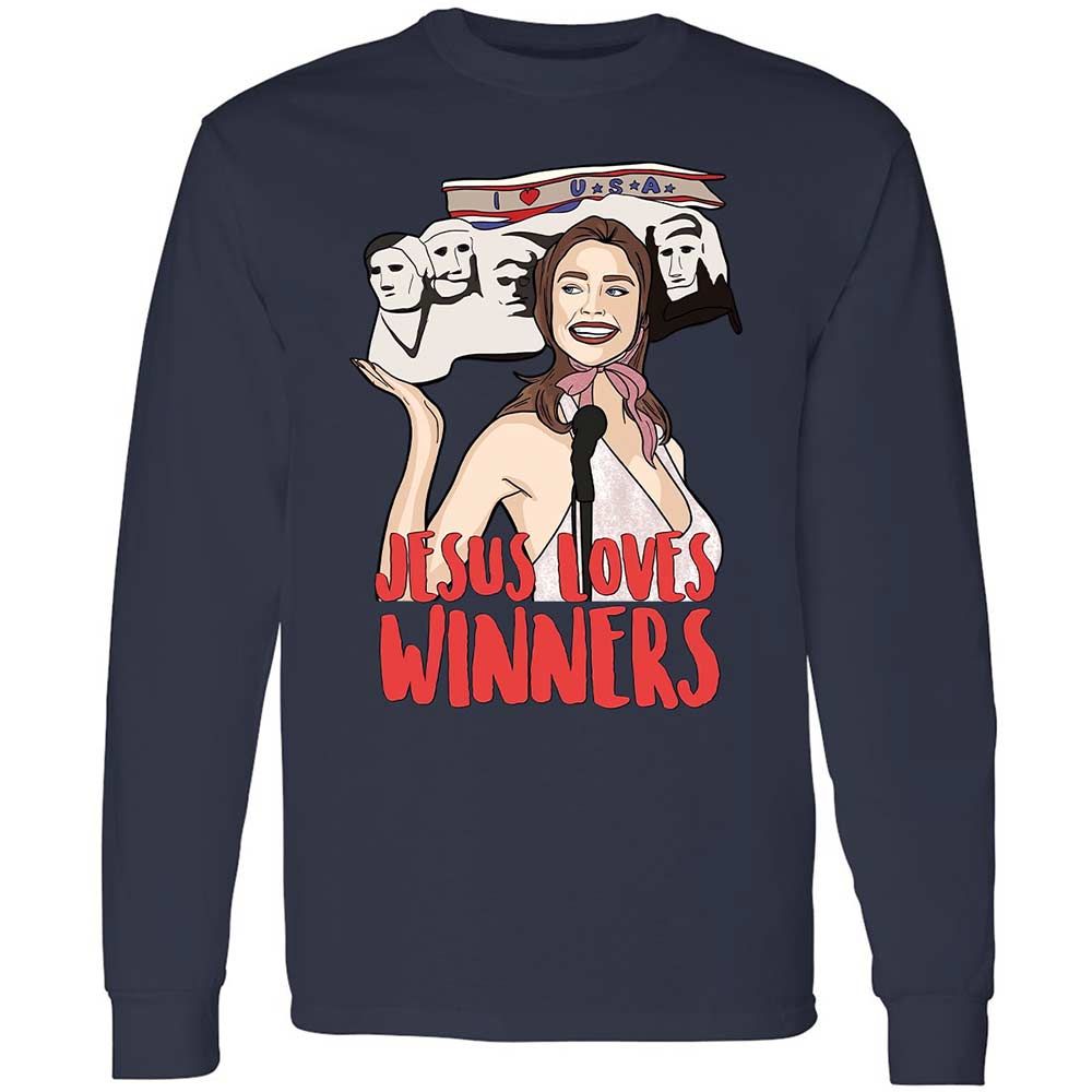 He Loves Winners - Navy - 13