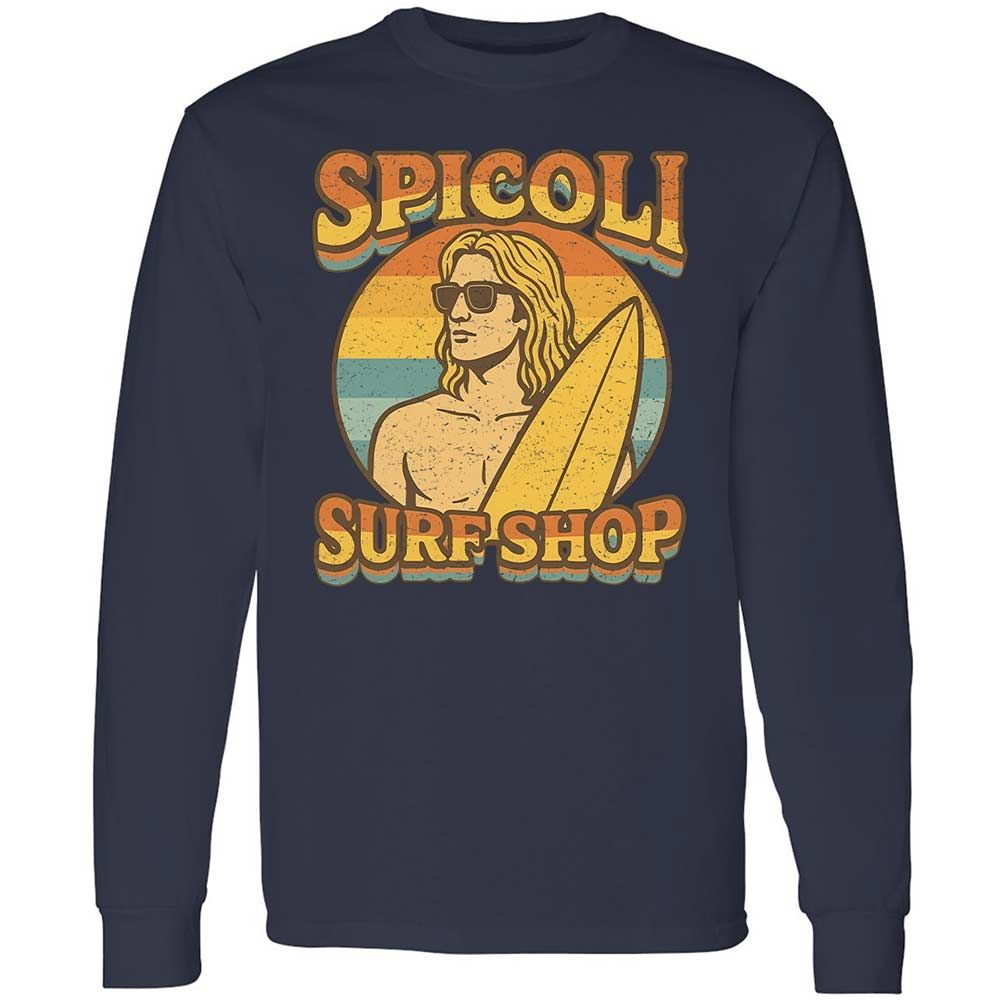 Long Sleeve T-Shirt - 1SCXGHBA - Navy - 13