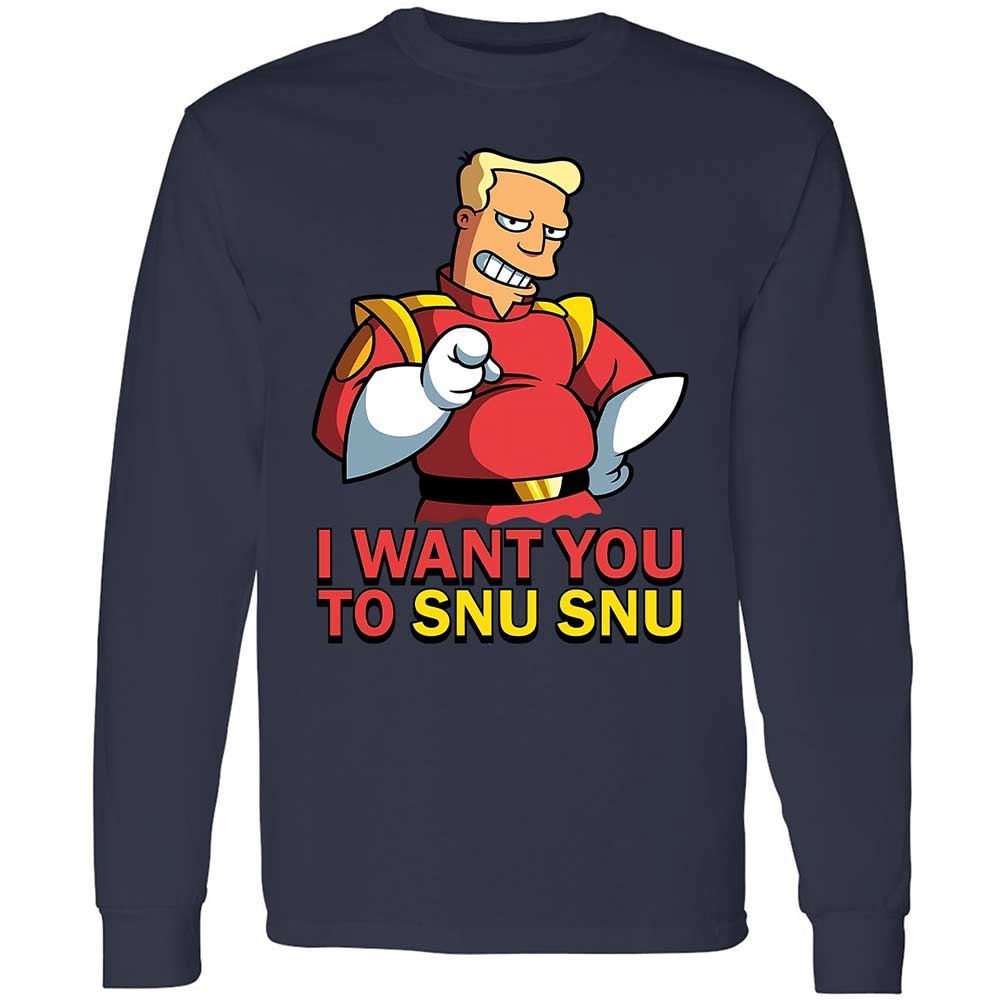 Long Sleeve T-Shirt - B1BT6W6X - Navy - 13