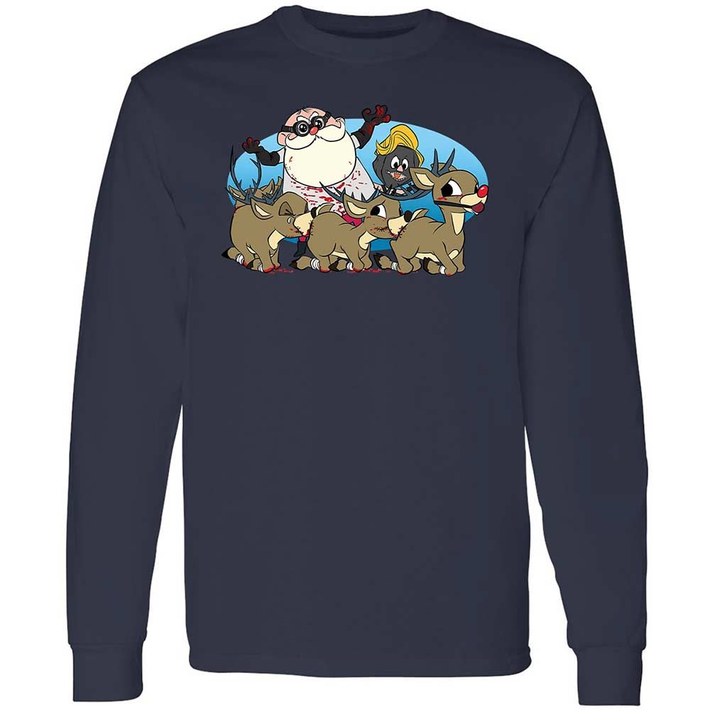 Santapede Greeting - Navy - 13