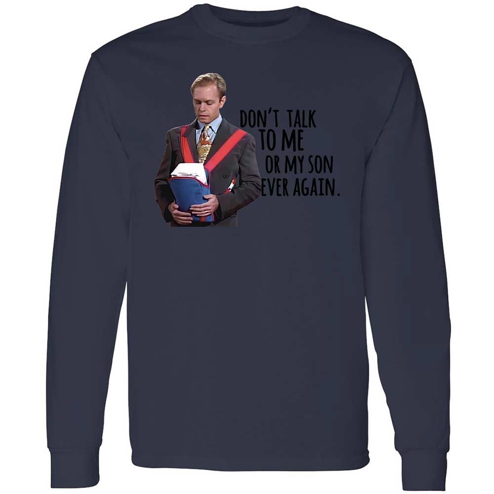Long Sleeve T-Shirt - PS4MBY4V - Navy - 13
