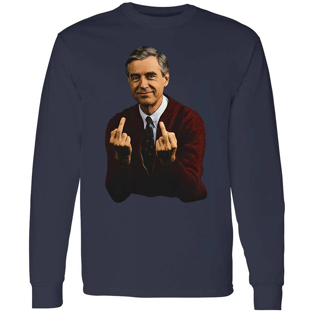 Long Sleeve T-Shirt - BD58P9Y7 - Navy - 13