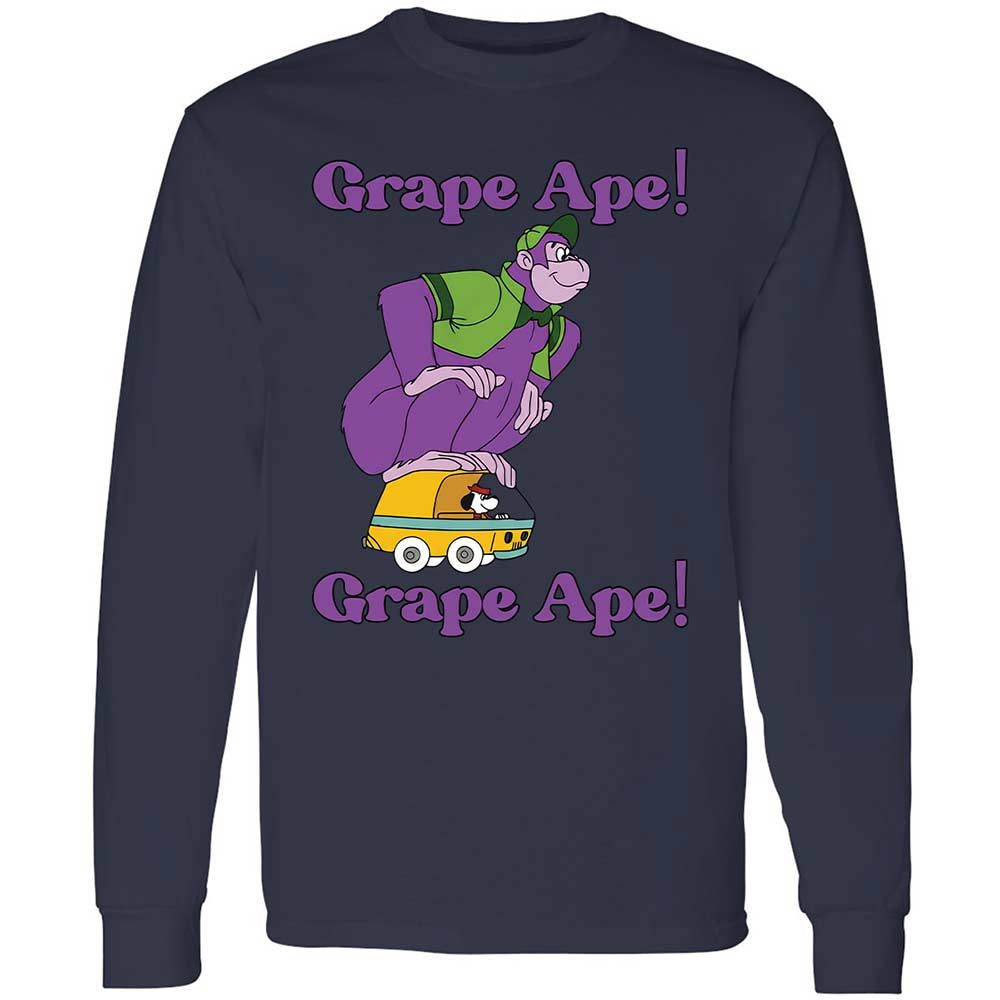 Long Sleeve T-Shirt - LCPZRXMR - Navy - 13