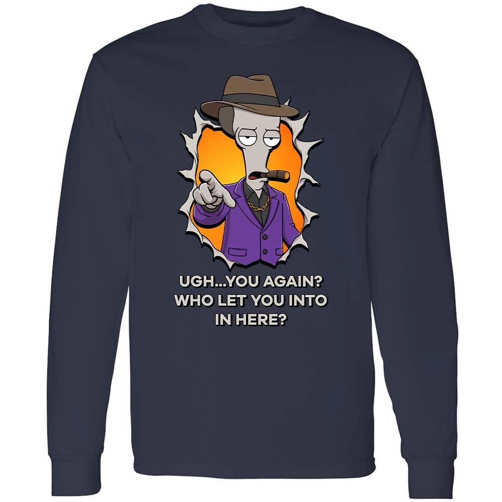 Long Sleeve T-Shirt - UZNMZX6A - Navy - 13