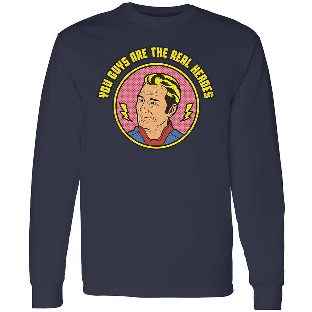 Long Sleeve T-Shirt - FYUMLVCX - Navy - 13