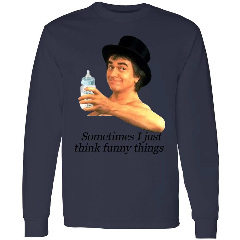 Sometimes I just think funny things - Navy - 13