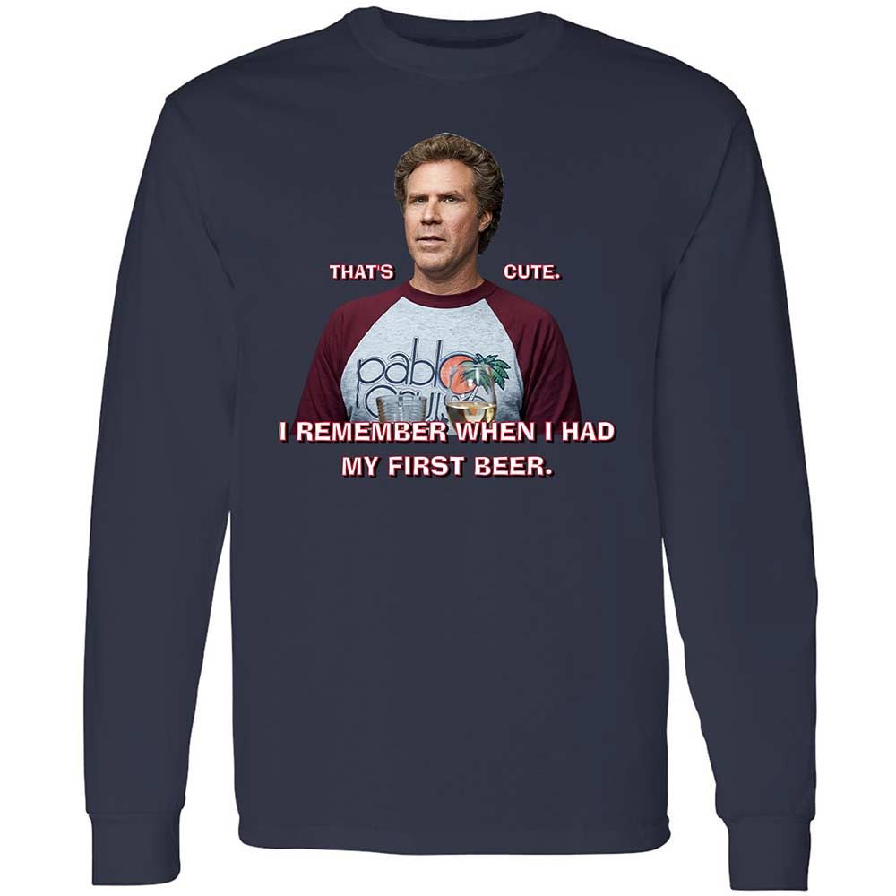 Long Sleeve T-Shirt - SJRBLKZ4 - Navy - 13