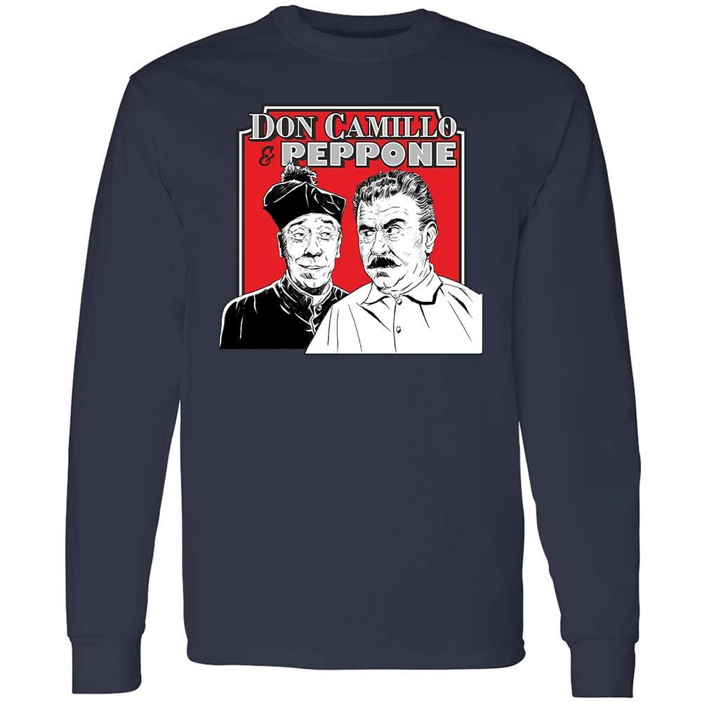 Long Sleeve T-Shirt - HQAXDQ62 - Navy - 13