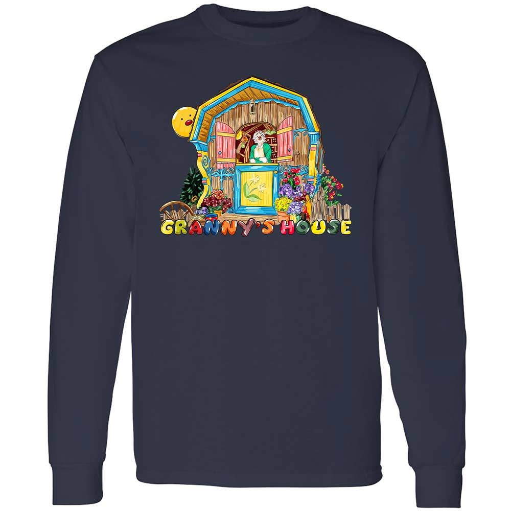 Granny Garbanzo Gardening Sunshine - Navy - 13