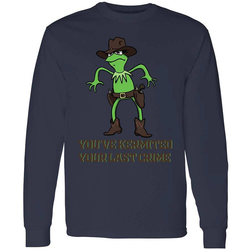 Long Sleeve T-Shirt - WEWWX2CG - Navy - 13