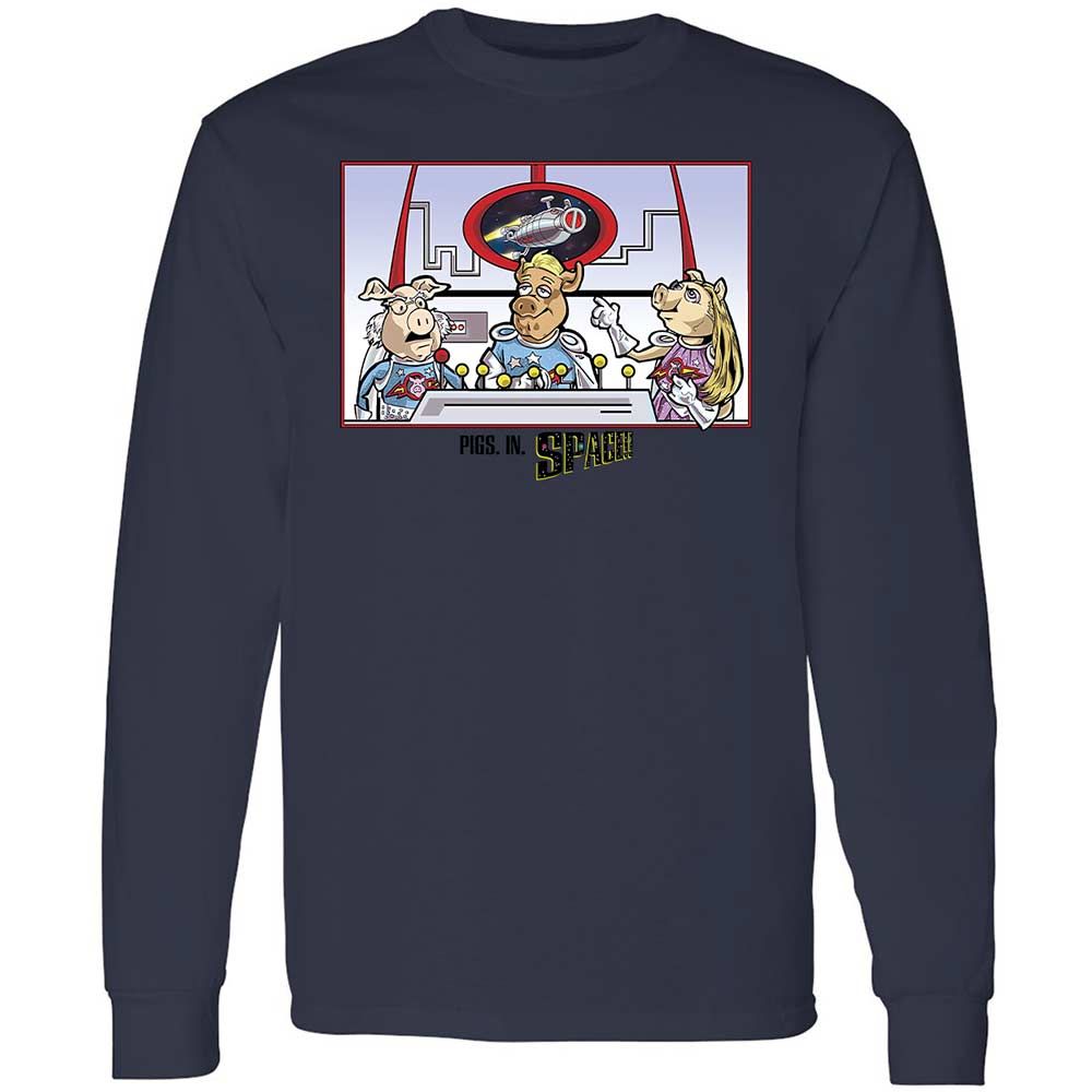 Long Sleeve T-Shirt - AK61X1PF - Navy - 13