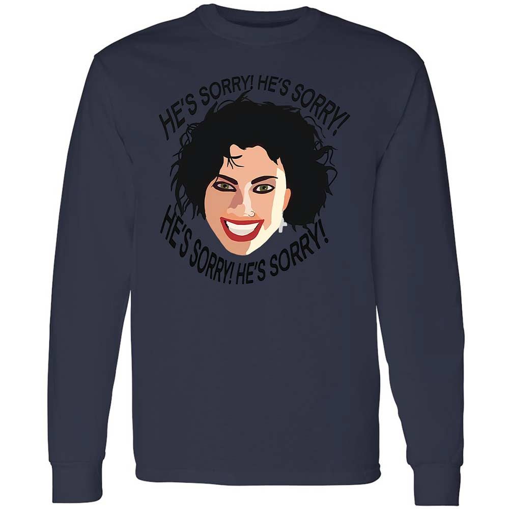 Long Sleeve T-Shirt - MNJNQDBA - Navy - 13