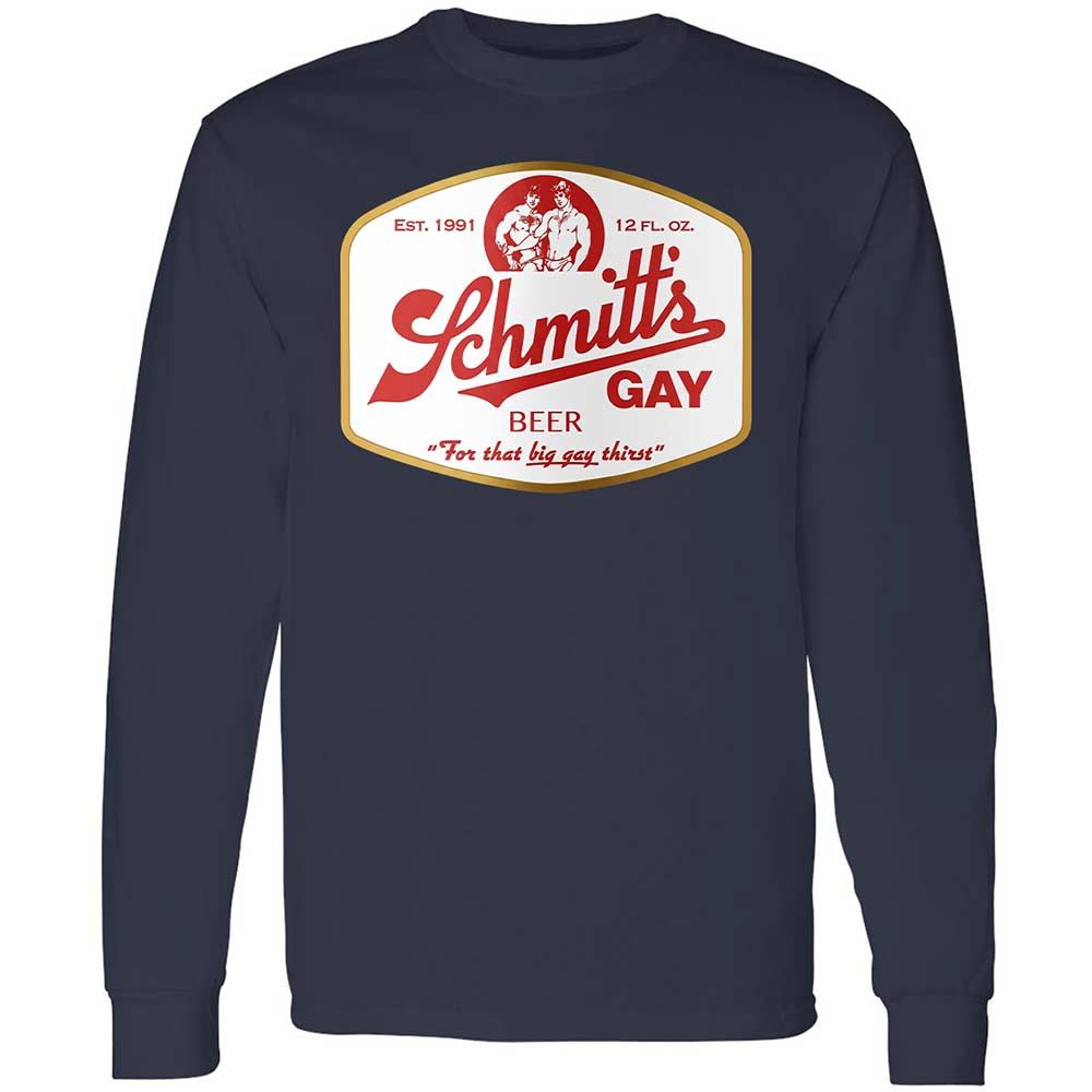 Schmitt's Gay Beer - Navy - 13