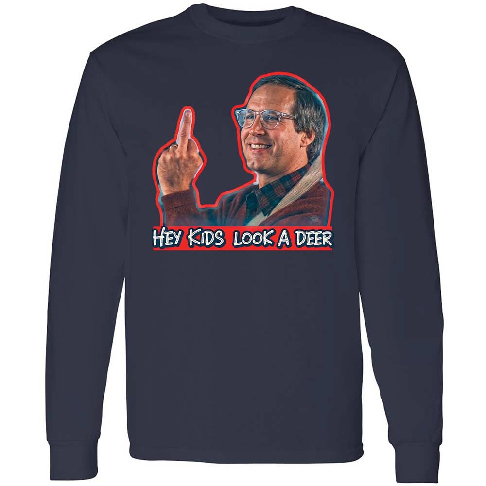 Hey Kids, Look a Deer - Navy - 13