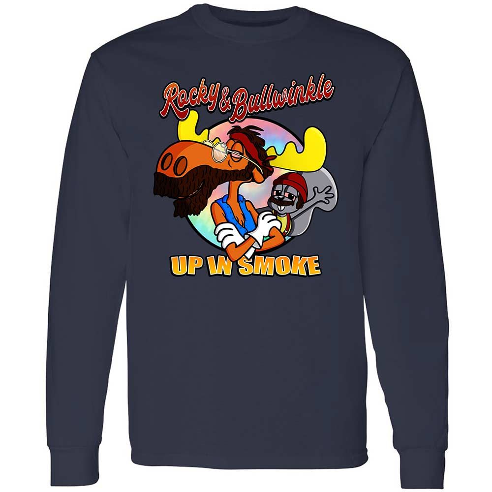 Funny Up In Smoke - Navy - 13