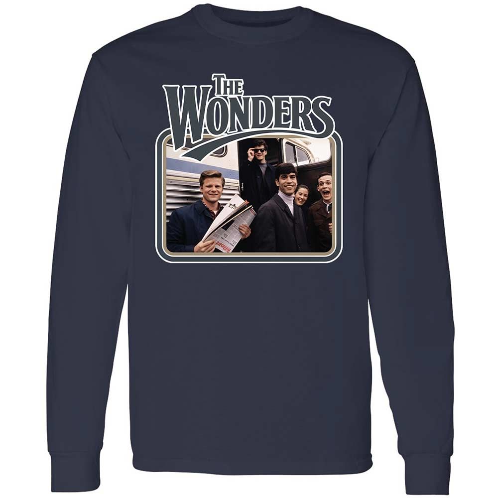 Long Sleeve T-Shirt - SJKQTGYL - Navy - 13