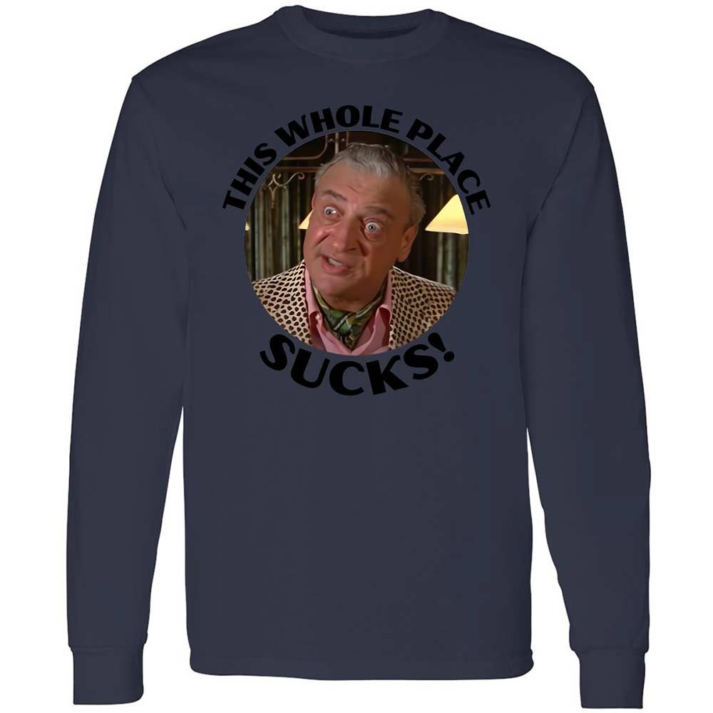Long Sleeve T-Shirt - BL1XKS9F - Navy - 13