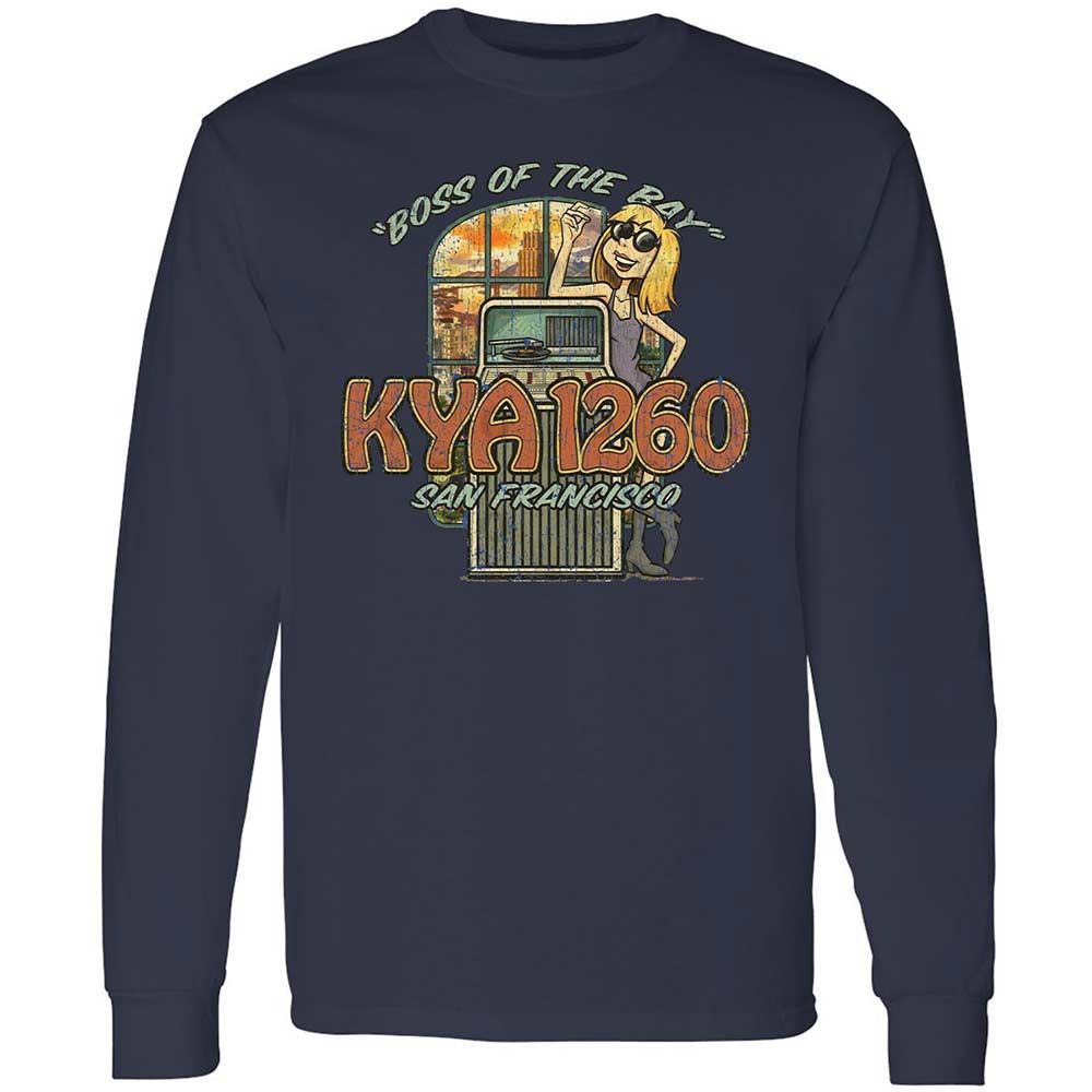 Long Sleeve T-Shirt - RY8JDMW7 - Navy - 13