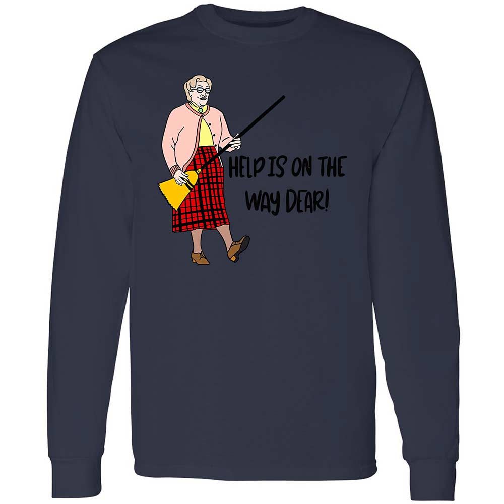Help is on the way dear - Navy - 13