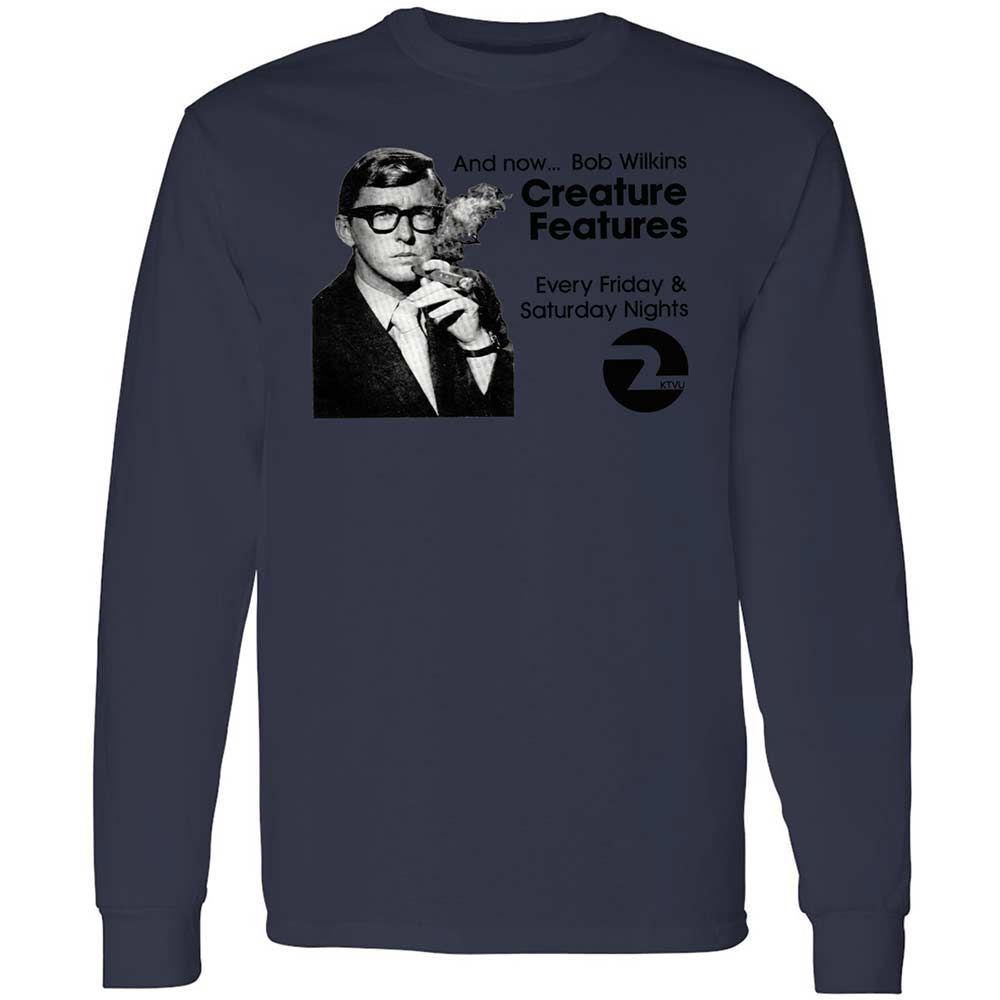Bob Wilkins Creature Features - Navy - 13