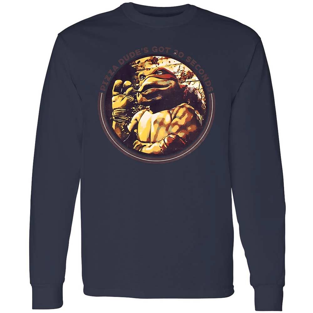 Long Sleeve T-Shirt - UKP2N9CQ - Navy - 13