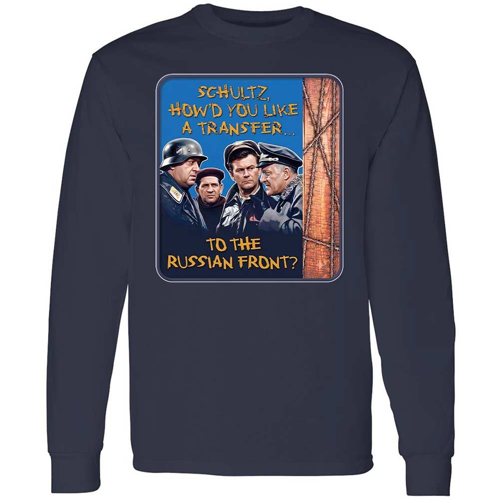 Long Sleeve T-Shirt - ZGD2YC6M - Navy - 13