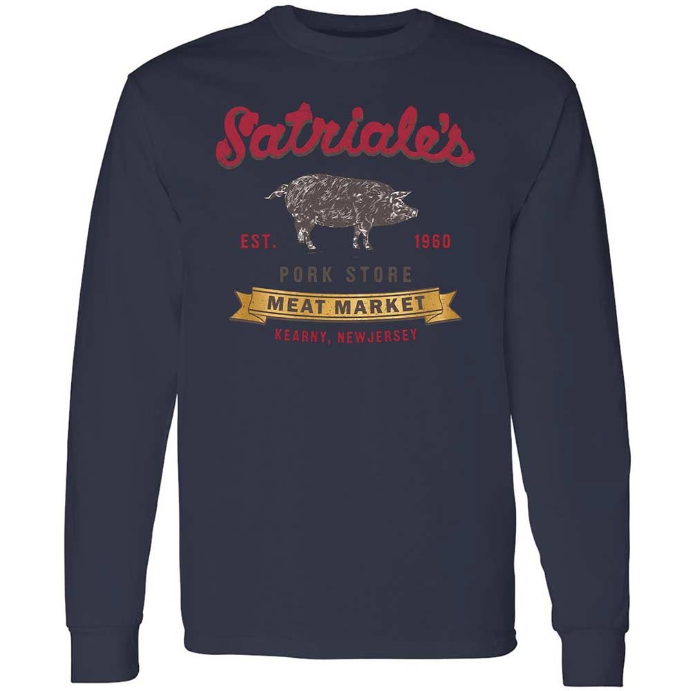 Long Sleeve T-Shirt - 3XE8BPBQ - Navy - 13