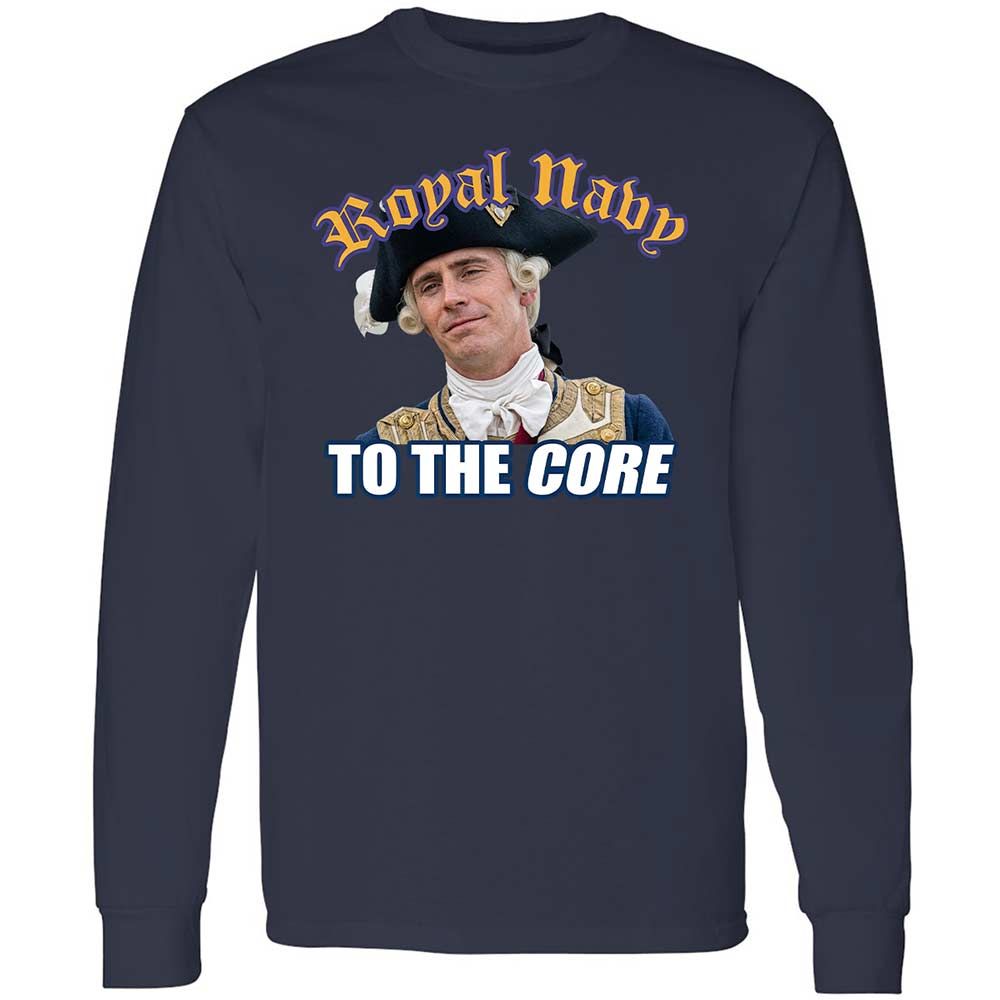 Long Sleeve T-Shirt - RE2HNPXA - Navy - 13