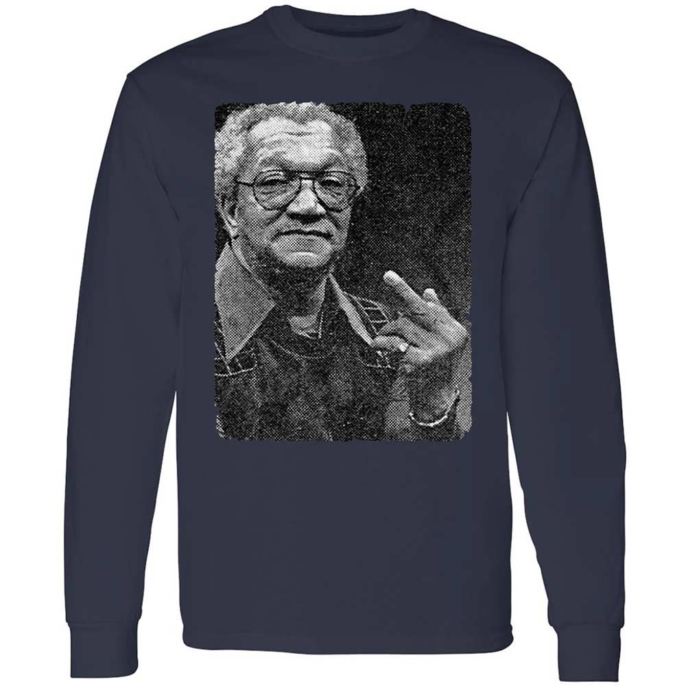 Long Sleeve T-Shirt - Q51ZVUQJ - Navy - 13