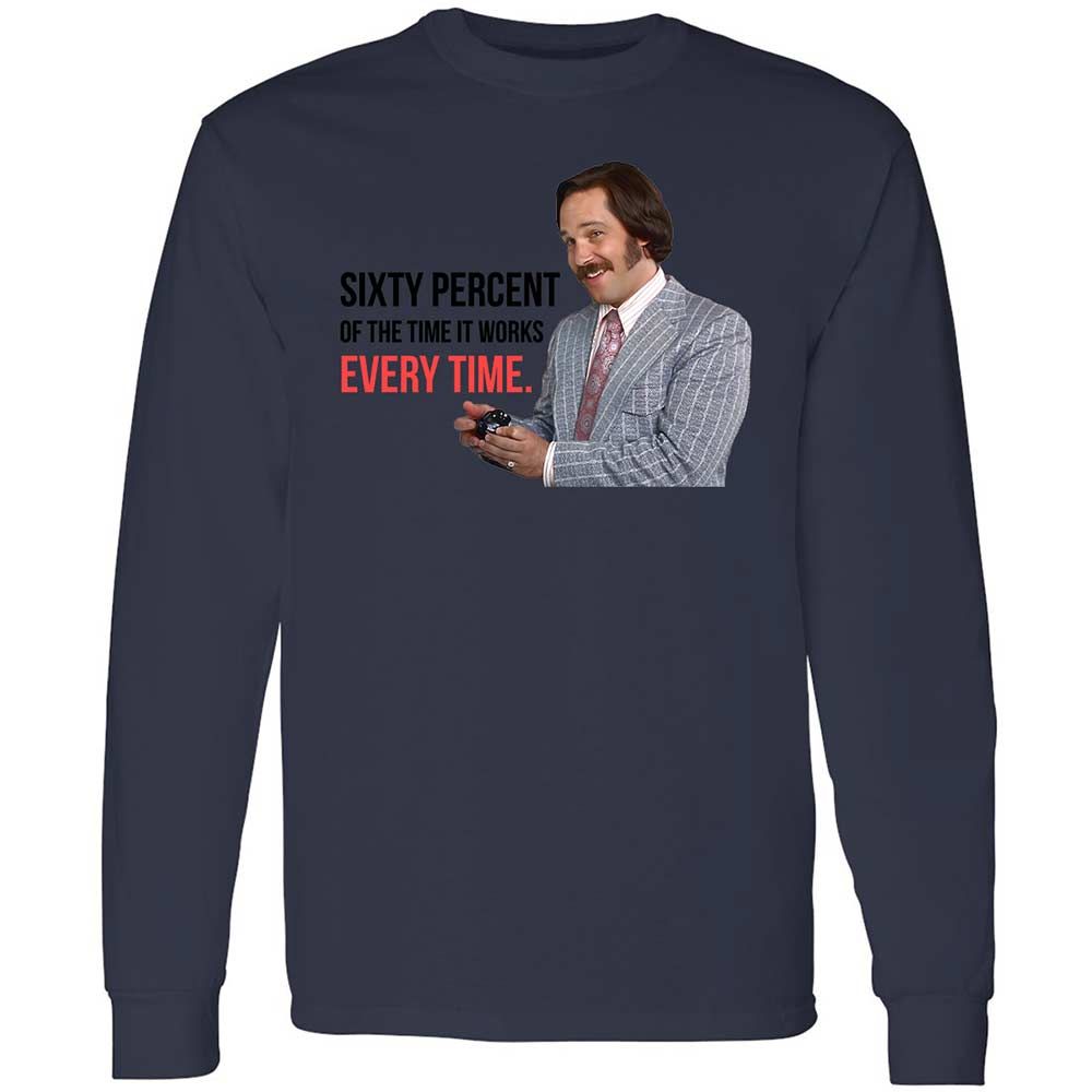 Long Sleeve T-Shirt - VZTFAA6U - Navy - 13