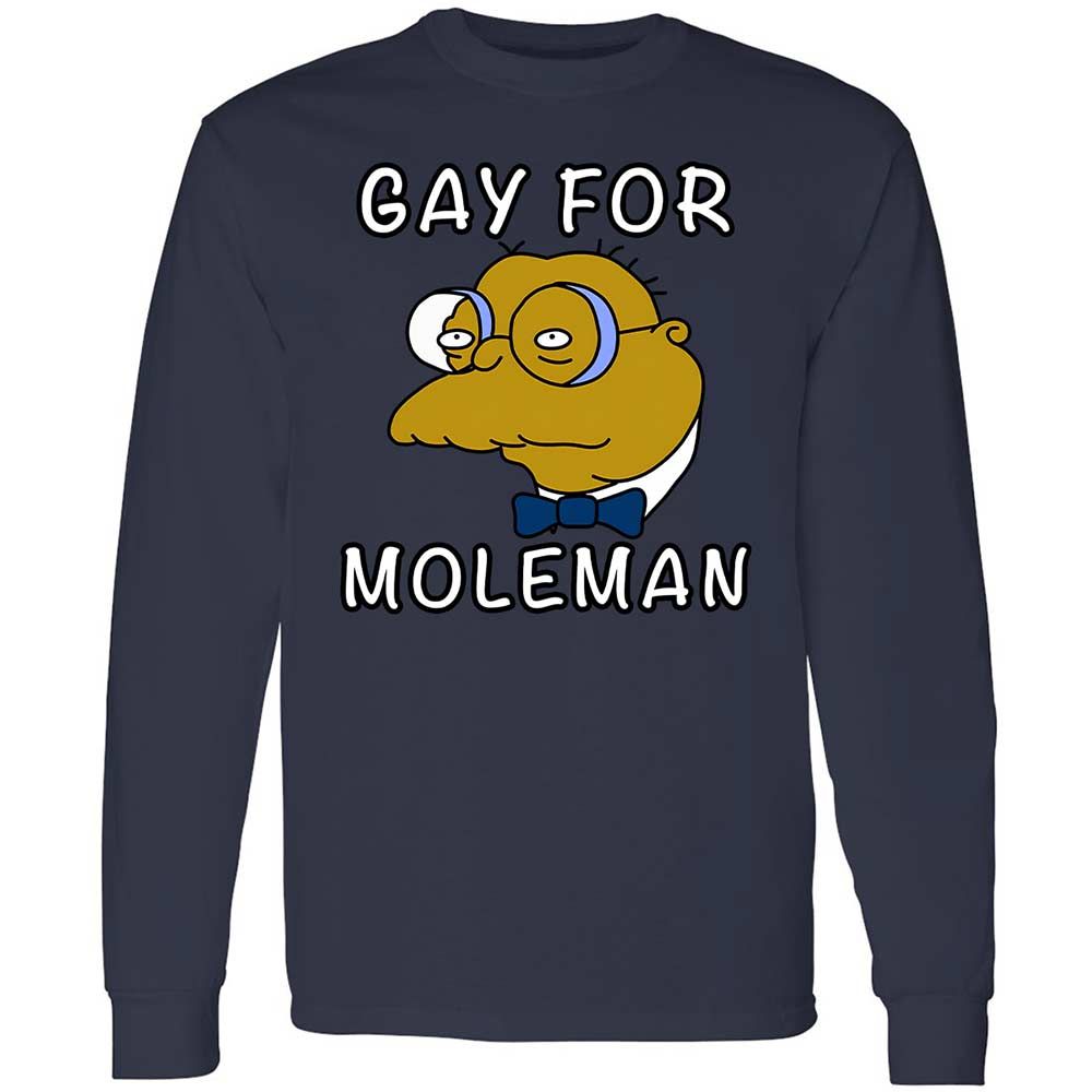 Gay for Moleman - Navy - 13