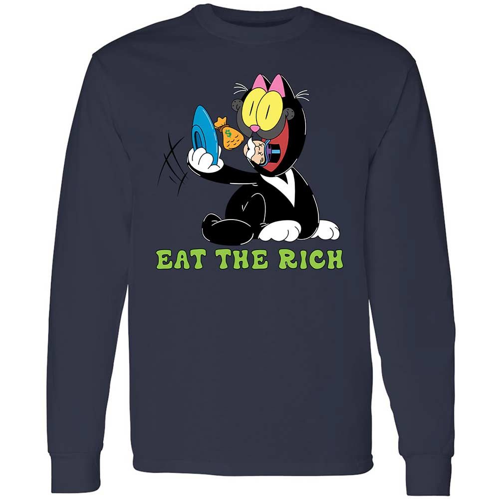 Long Sleeve T-Shirt - P8UPFLYQ - Navy - 13